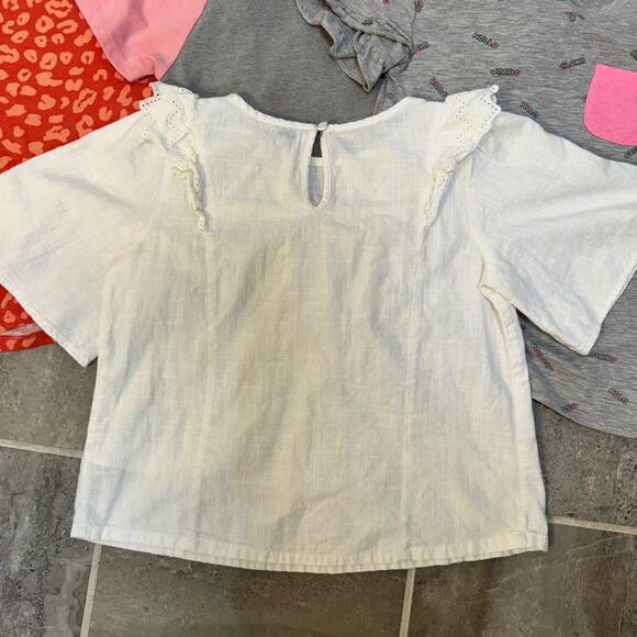 Girls Back to School 4 Shirt Bundle Size M 7/8!! G2 - Picture 4 of 8